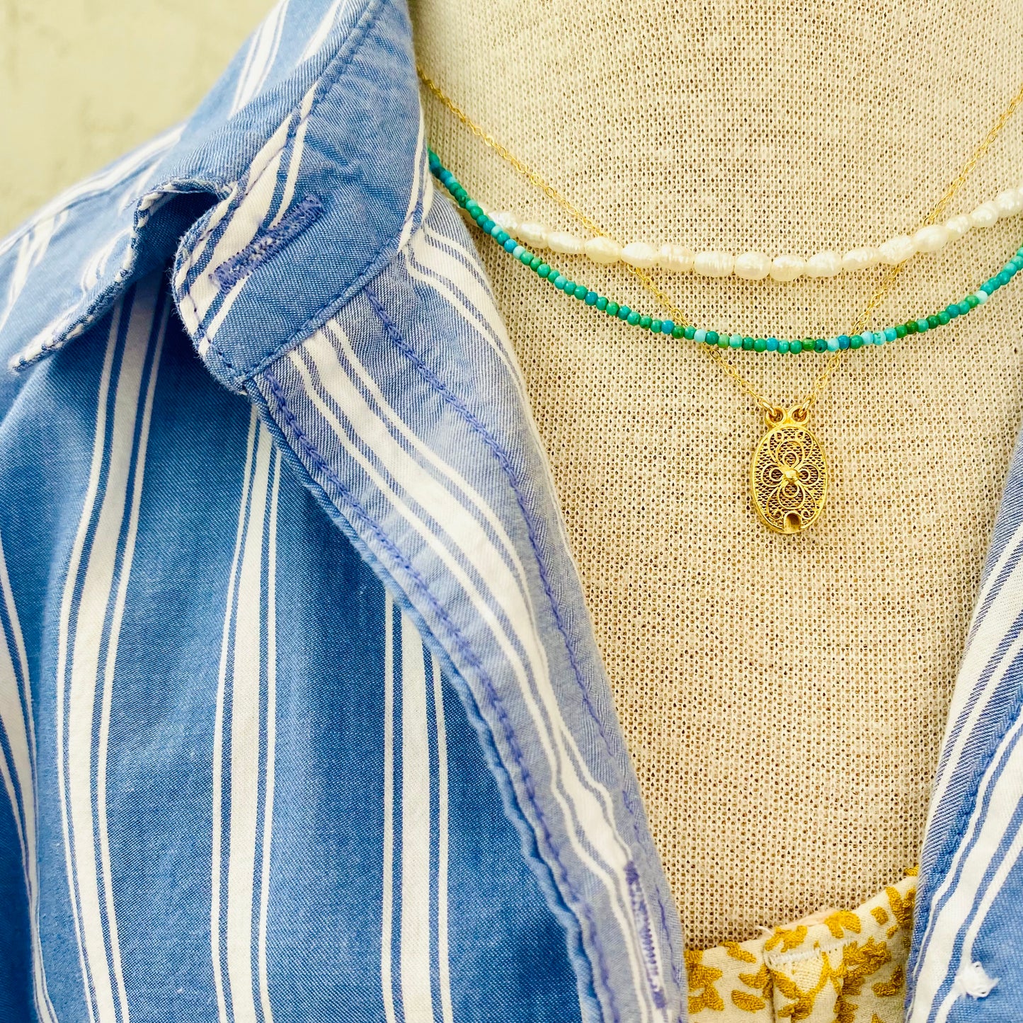 Vintage Clasp Necklace