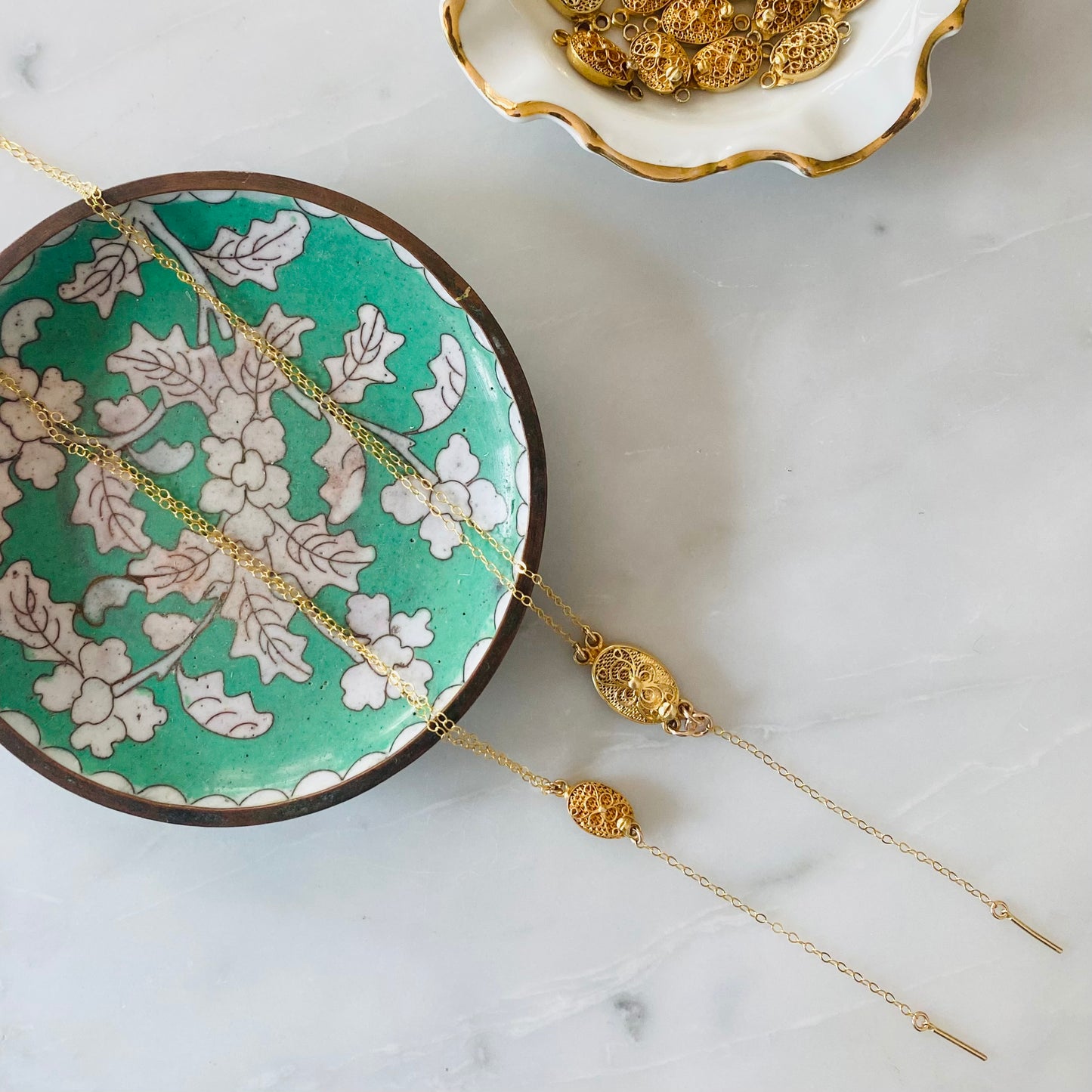 Vintage Clasp Necklace