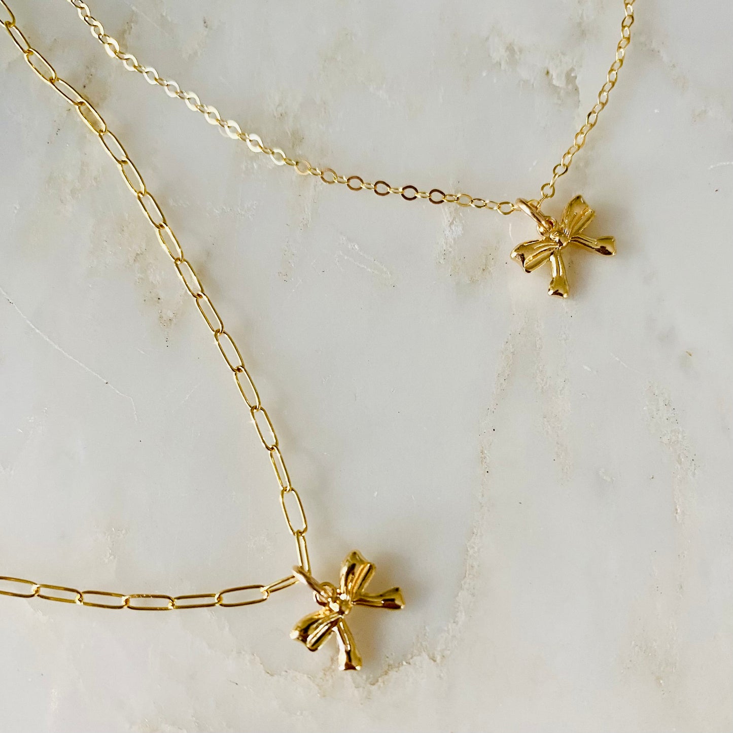 The Tiny Bow Necklace