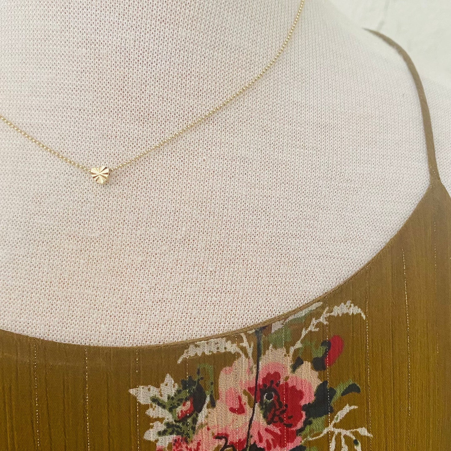 Sunburst Heart Necklace