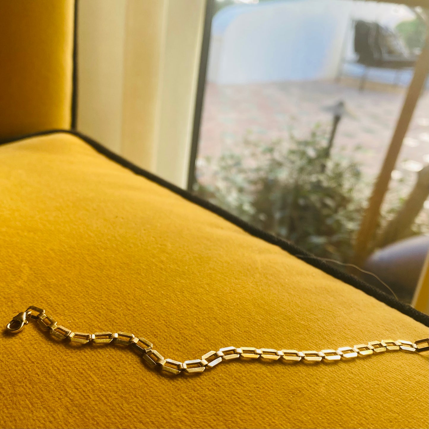 Beveled Rectangle Bracelet