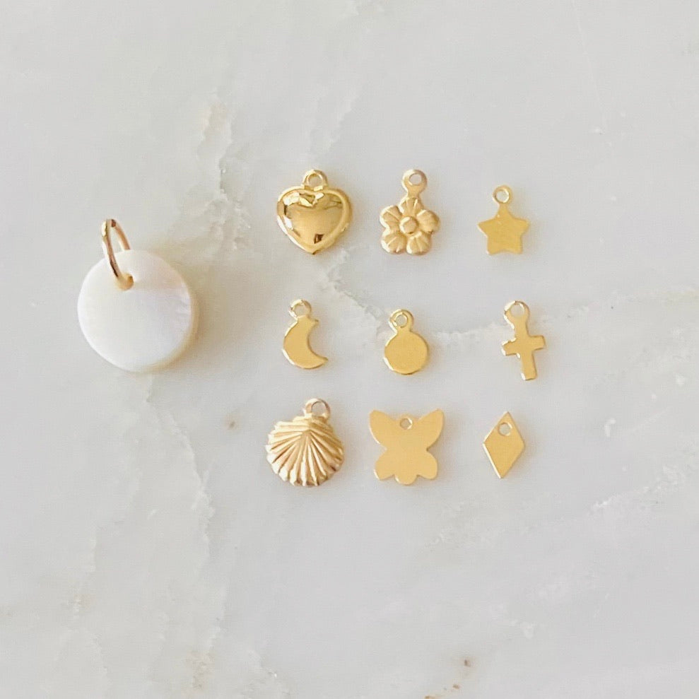 Tiny Rice Pearl Necklace