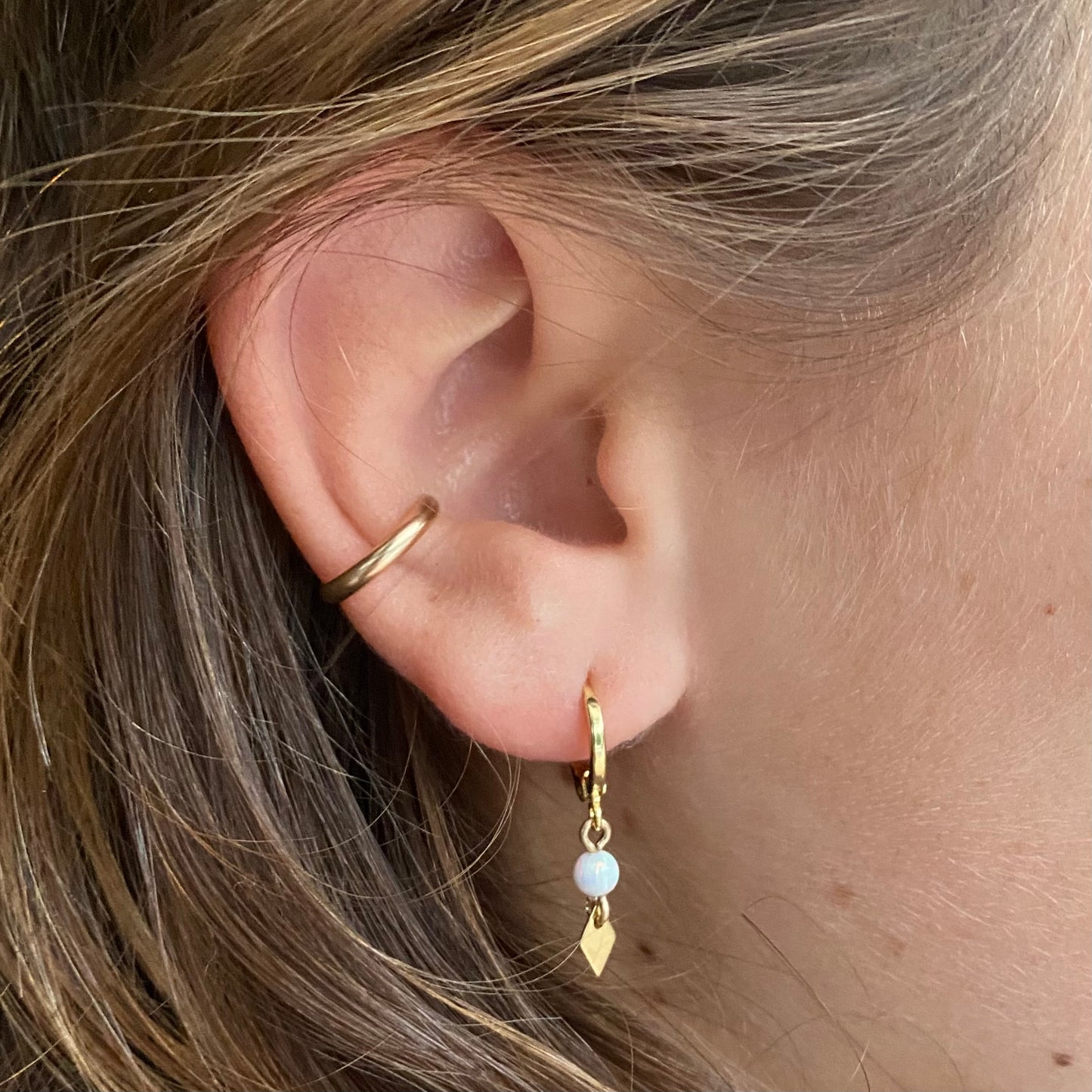 The Domed Mid Ear Cuff