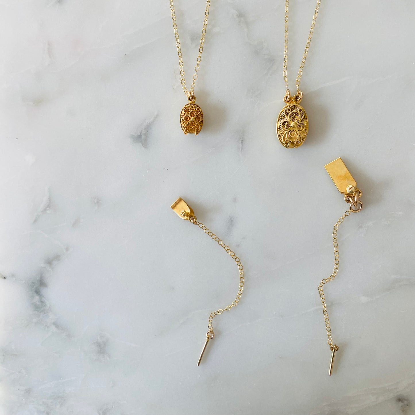 Vintage Clasp Necklace