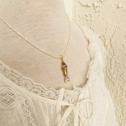 Limited Edition Articulated Fish Necklace