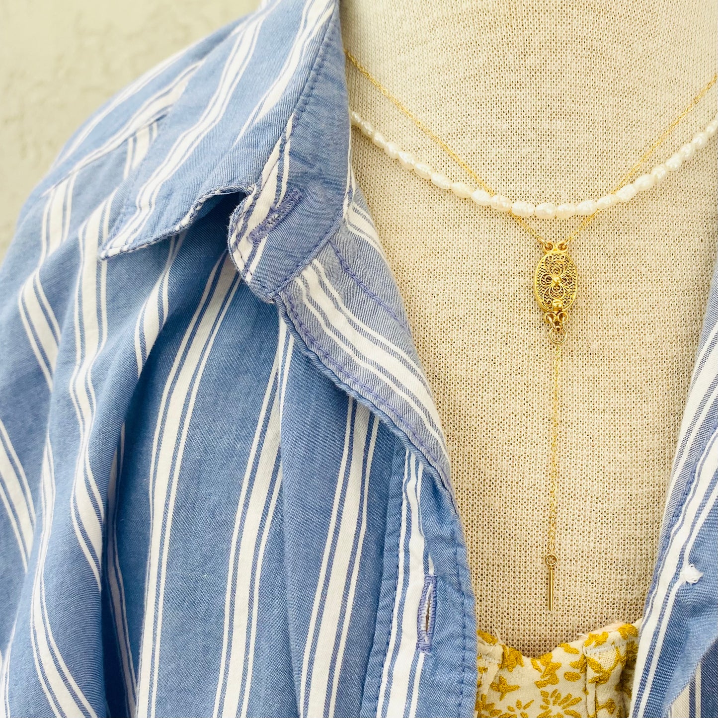 Vintage Clasp Necklace