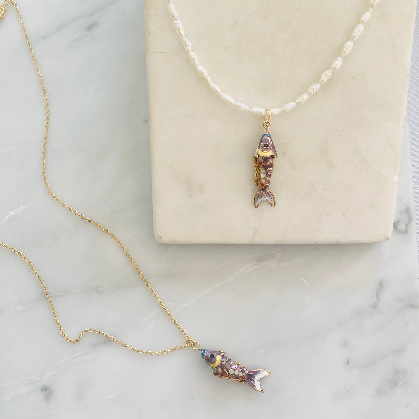 Limited Edition Articulated Fish Necklace