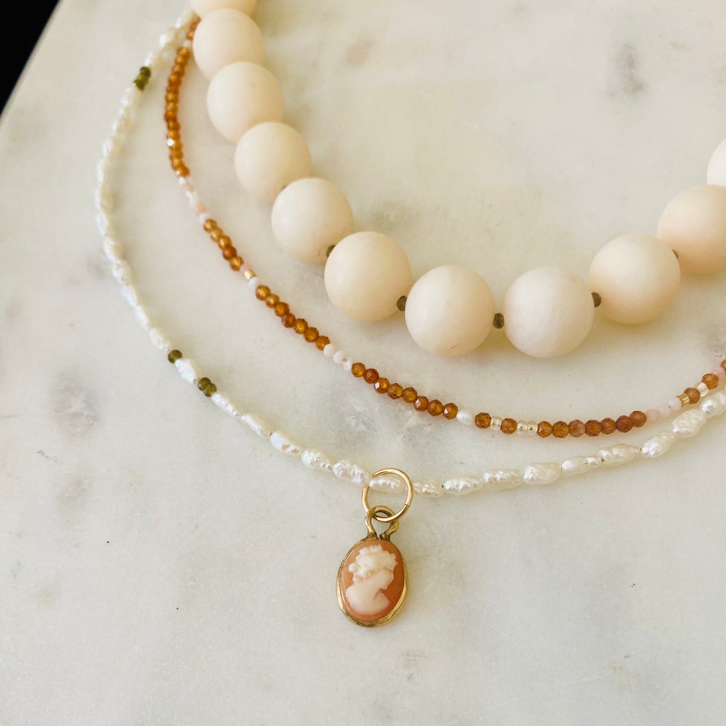 Gemstone Statement Necklace