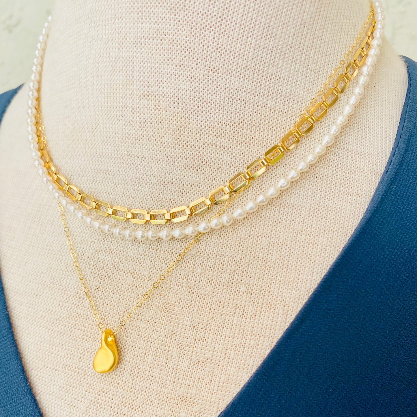 Mykonos Charm Necklace