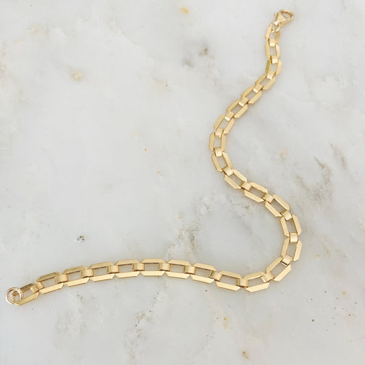 Beveled Rectangle Bracelet