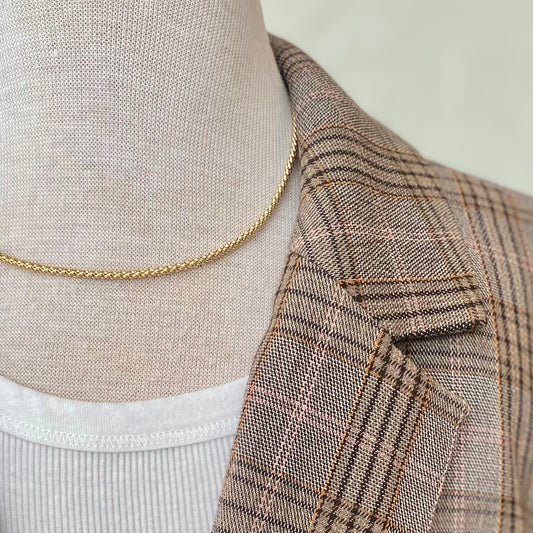 Popcorn Chain Necklace