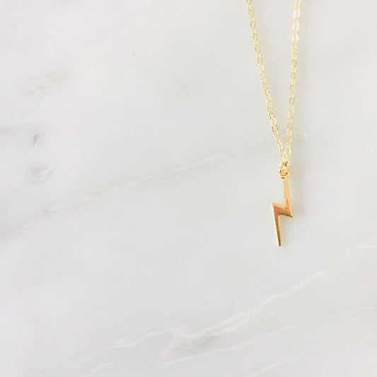 The Bolt Charm Necklace