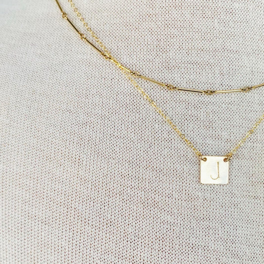 The Square Tag Necklace